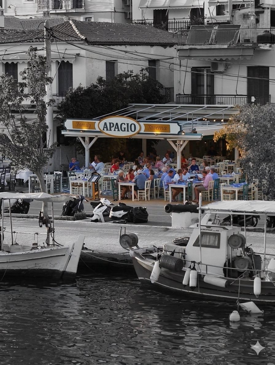 Apagio Family Taverna Poros